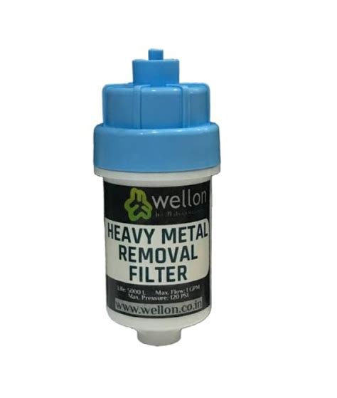 heavy metal removal water filter